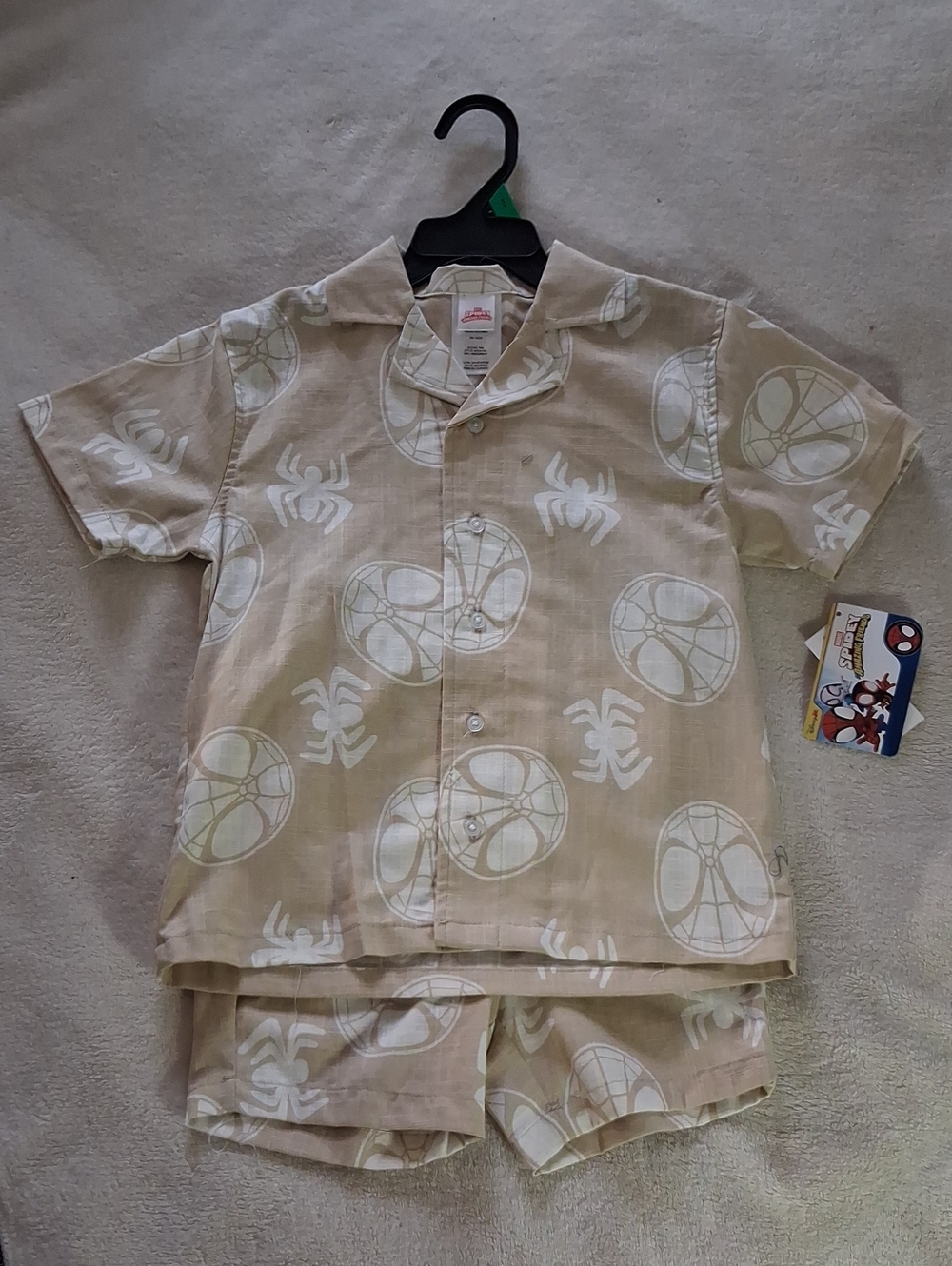 SPIDERMAN DISNEY SET NEW W/ TAGS SIZE 5T
